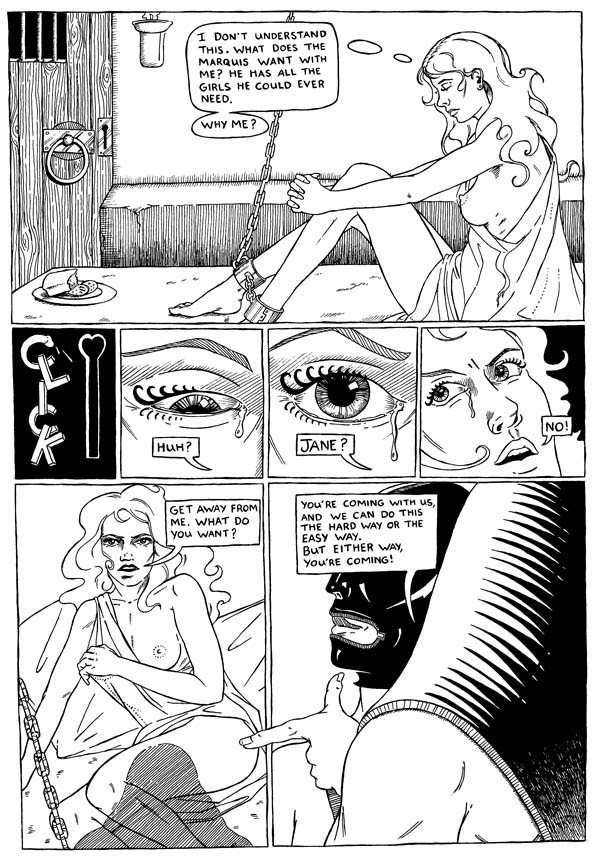 Knights of Sado comic art page 15