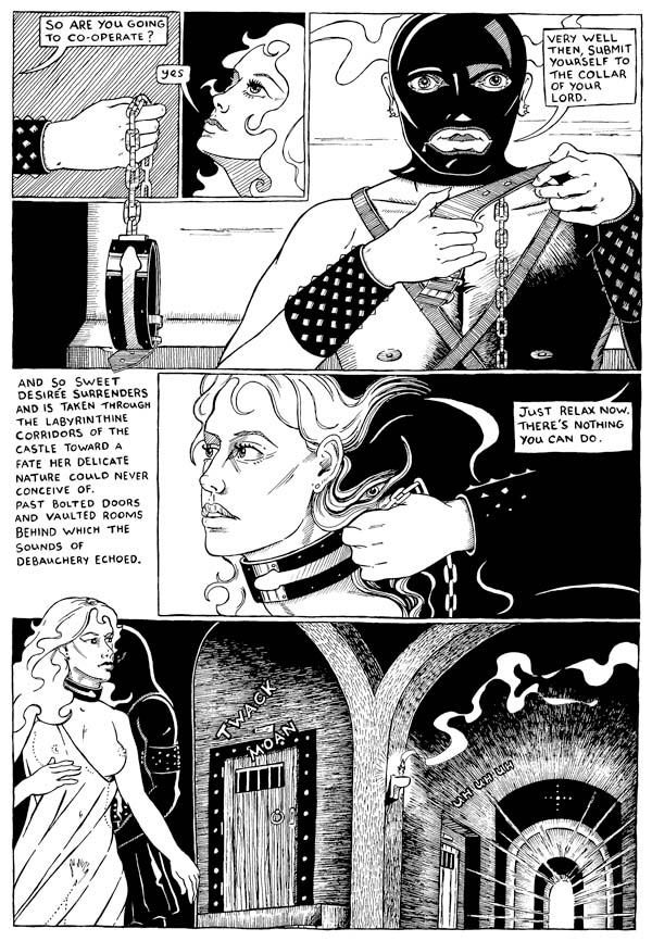Knights of Sado comic art page 17
