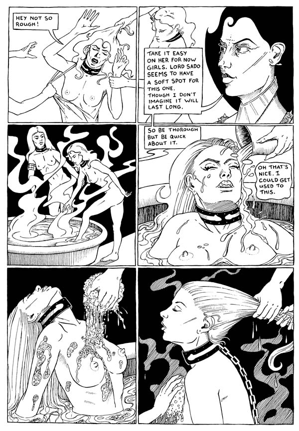 Knights of Sado comic art page 18