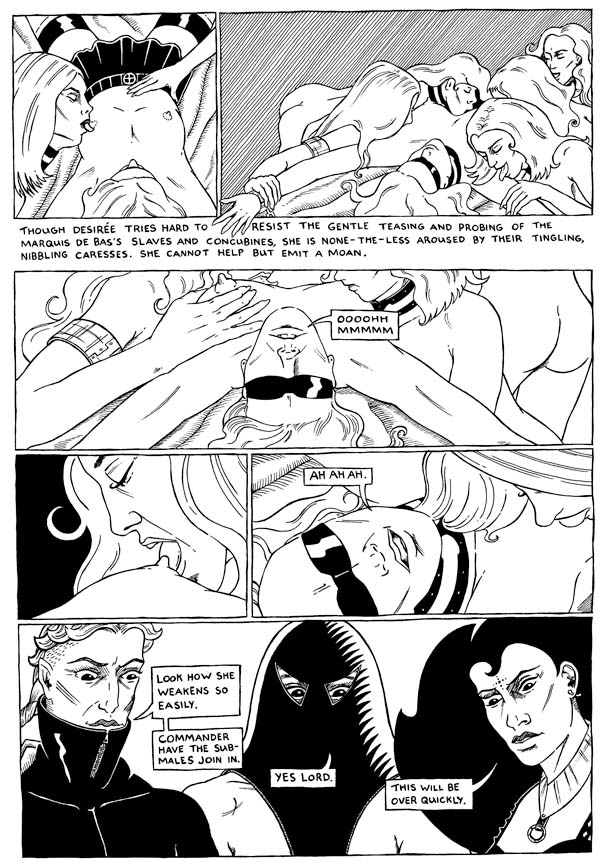 Knights of Sado comic art page 27