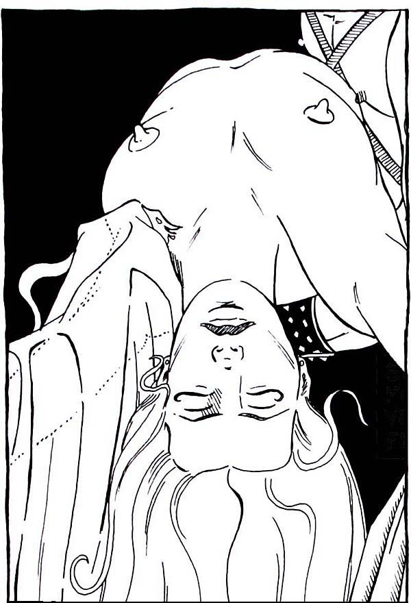 Knights of Sado comic art page 7
